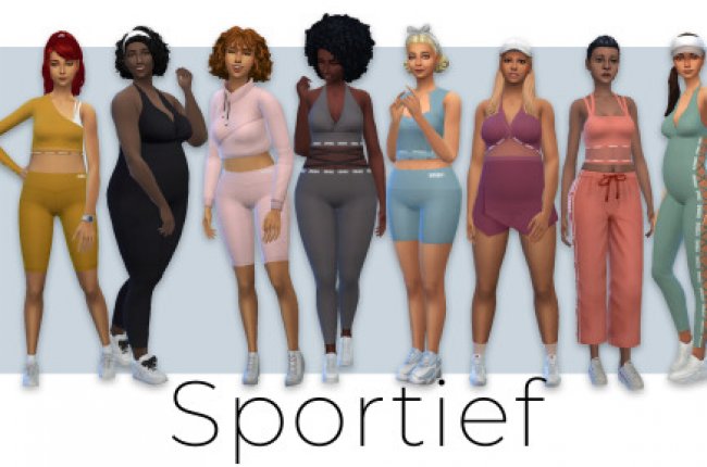 Sportief - An athletic collection от MMOutfitters