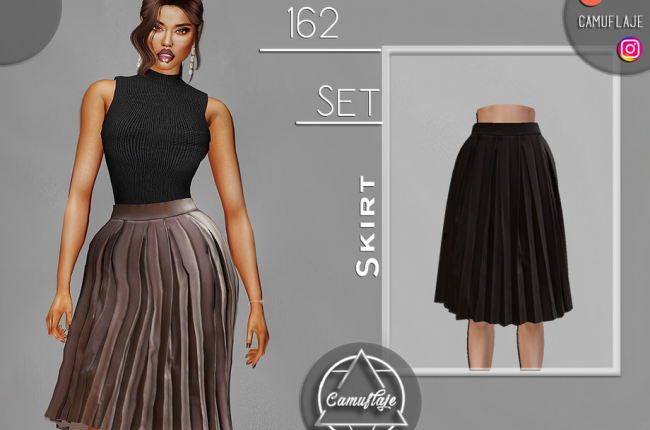 SET 162 - Skirt от Camuflaje