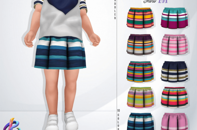 Toddler Girl Skirt 201 от RobertaPLobo