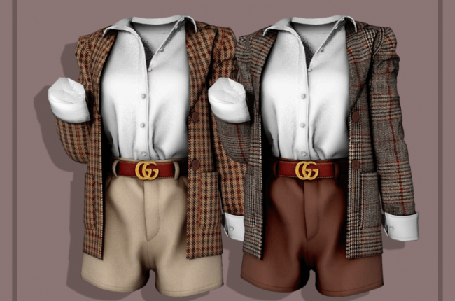 Vintage Jacket & Blouse & Short Pants от RIMINGS