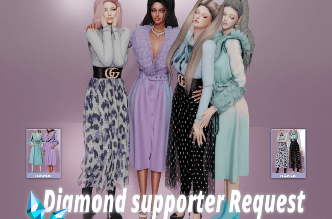Diamond Supporter Request - 2021-Set02 от new_en092[뉴엔]