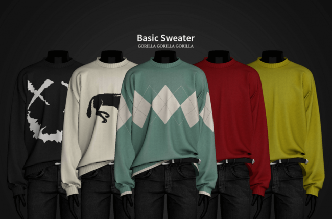 Basic Sweater (Fixed) от Gorilla Gorilla Gorilla