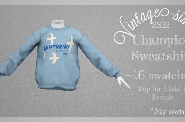 Champion Sweater от Vintage-simmer
