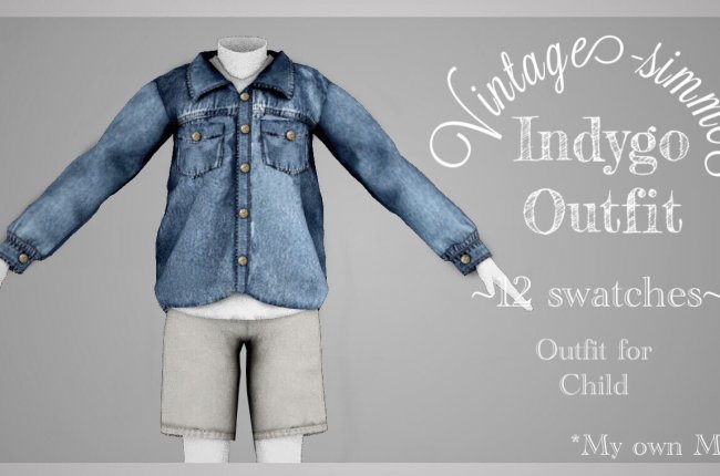 Indygo Outfit ˎˊ˗ Public release: October 17 от Vintage-simmer