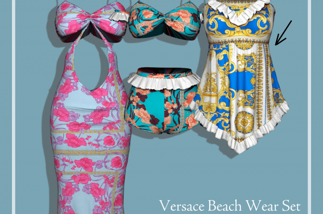 Versace Beach Wear Set от RIMINGS