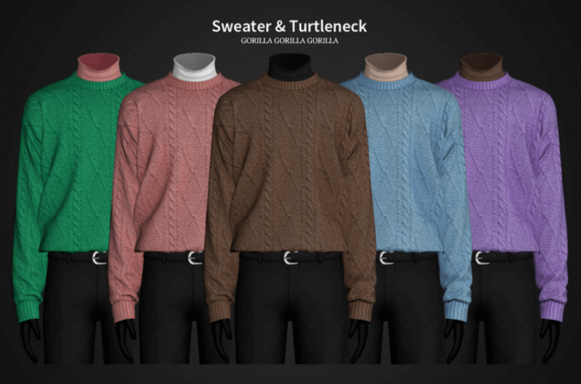 Sweater & Turtleneck от Gorilla Gorilla Gorilla