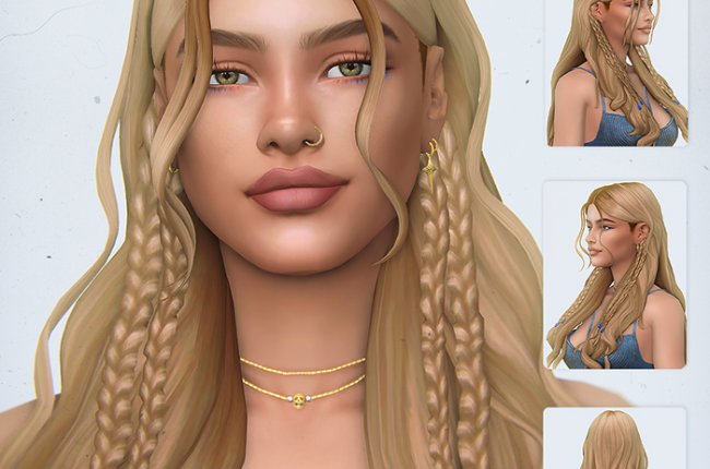 Venere Hairstyle by simstrouble