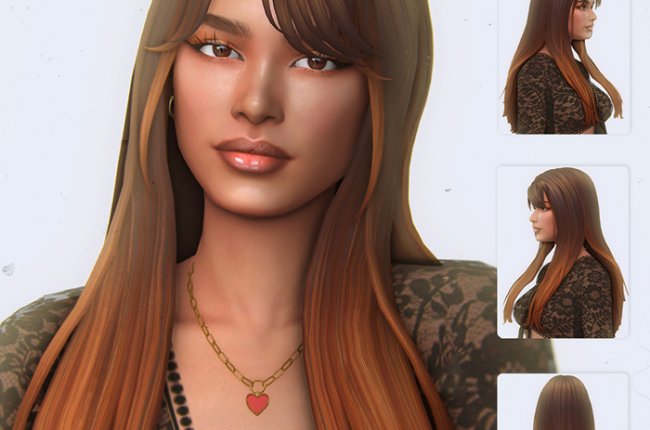 Holly Hairstyles (Bangs and Braids) by simstrouble