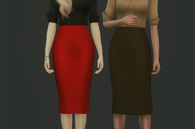 Formal skirt and blouse outfit #1 от satterlly