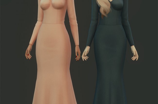 Dress - Caroline (long)