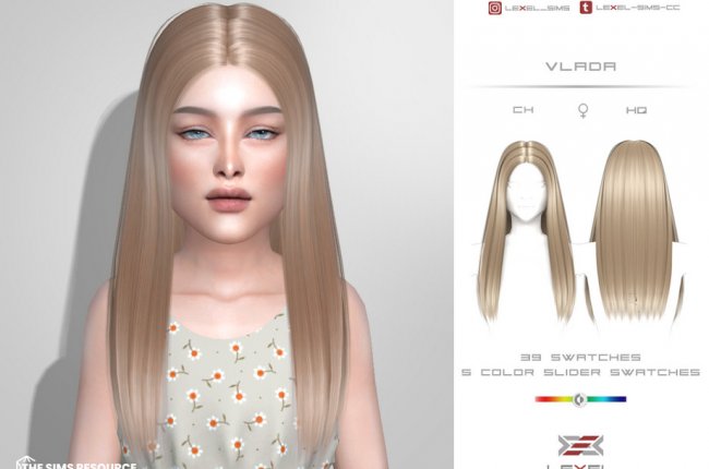 Vlada - hairstyle (child) от LEXEL_s