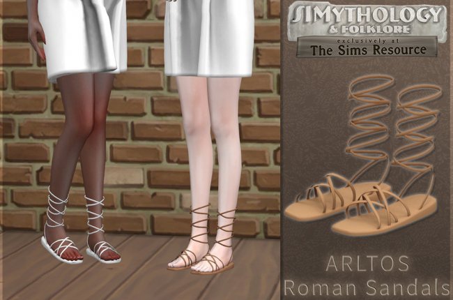 SIMYTHOLOGY Roman sandals Female от Arltos