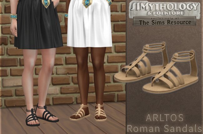 SIMYTHOLOGY Roman sandals Male от Arltos