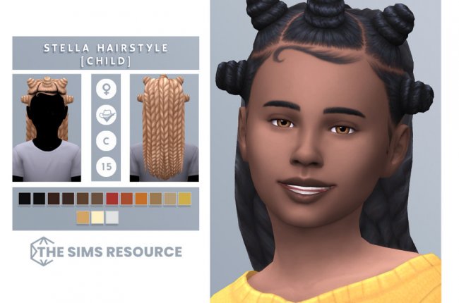 Stella Hairstyle [Child] от OranosTR