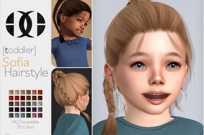 Sofia Hairstyle (Toddler) от DarkNighTt