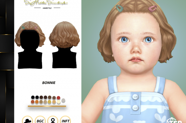 Bonnie Hairstyle for Infant от sehablasimlish