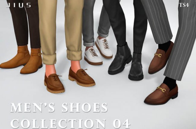 Men's shoes Collection 04 от Jius-sims