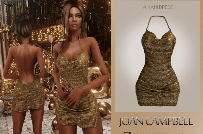 Anahi Dress от Joan Campbell Beauty