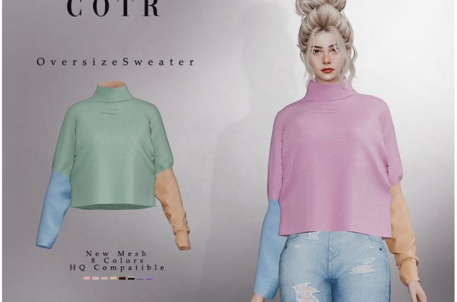 Oversize Sweater T-543 от ChordoftheRings