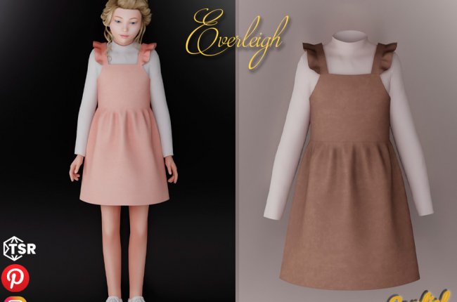 Everleigh - Cute dress with ruffles от Garfiel