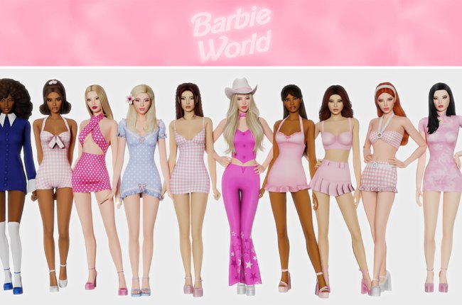 ♡ Barbie World Collection♡ от B0T0XBRAT