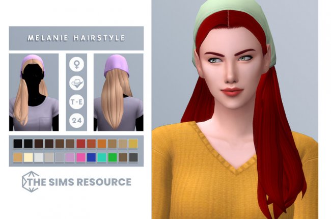 Melanie Hairstyle от OranosTR
