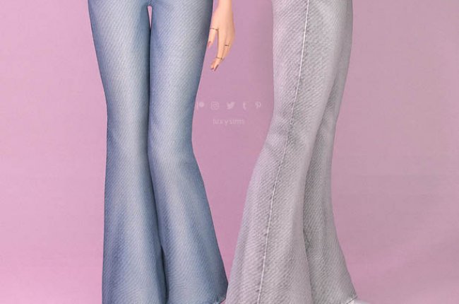 Bell Bottom Jeans - Coquette Collection от LuxySims
