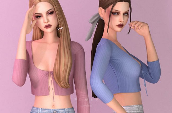 Cardigan - Coquette Collection от LuxySims