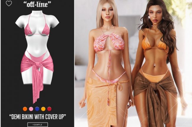 Demi Bikini with Cover Up (Sample) от Off-Line