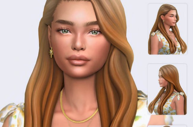 Alexandra Hairstyle (2 Versions) by simstrouble