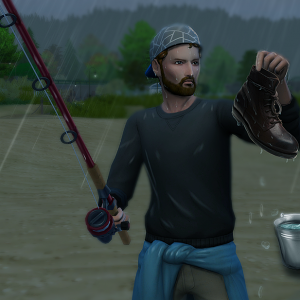 Неудачливый рыбак