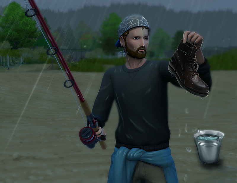 Неудачливый рыбак
