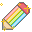 rainbow_pencil_pixel_by_Fonyl.gif