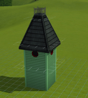 Как сделать крышу на башне